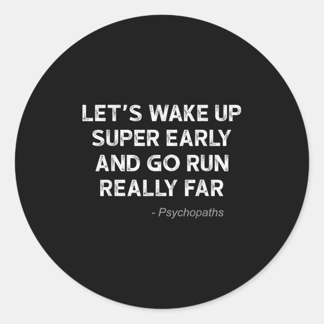 Adesivo Running Quotes For Distance Runners Running Team I (Frente)