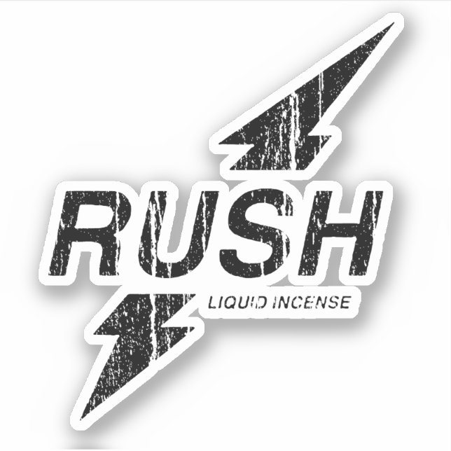 Adesivo Rush Black (Frente)