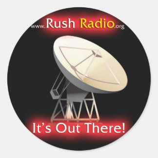 Adesivo Rush Radio Sticker Round