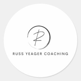 Adesivo Russ Yeager Coaching Signature Logo