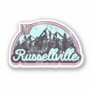 Adesivo Russellville, Arkansas Sticker