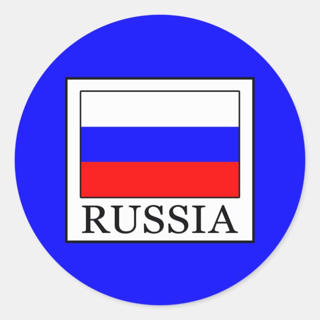 Adesivo Rússia (Frente)
