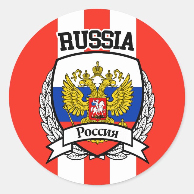 Adesivo Rússia (Frente)