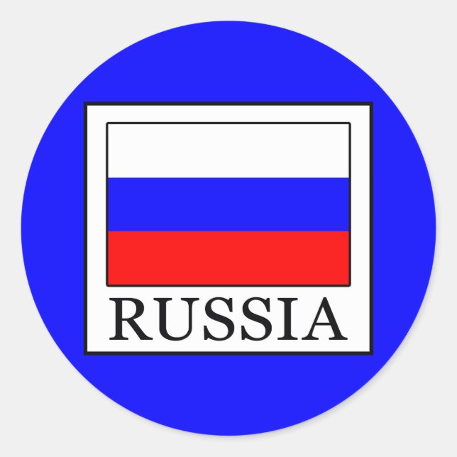 Adesivo Rússia (Frente)