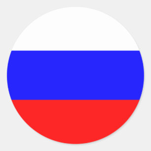 Adesivo Rússia - Bandeira Russa