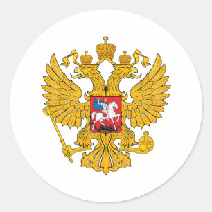 Adesivo Rússia dois dirigiu Eagle