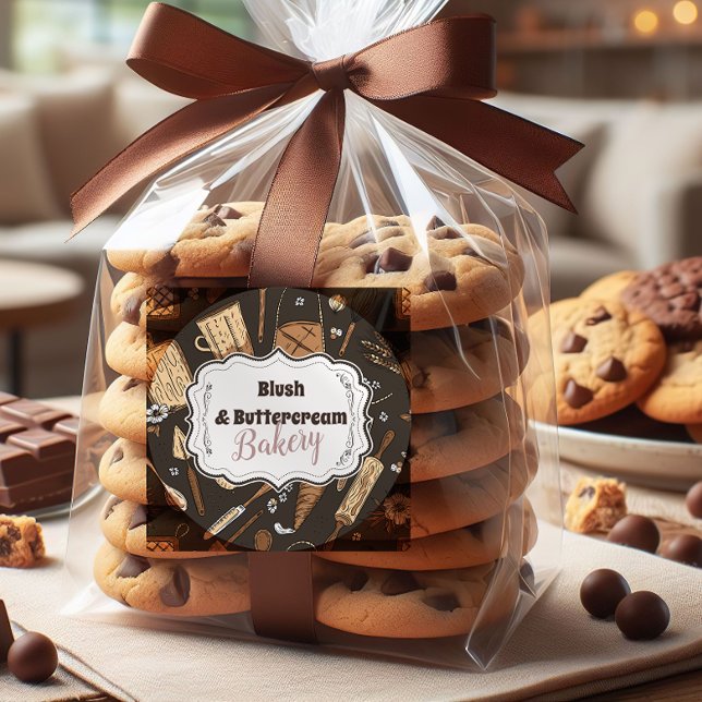 Adesivo Rustic Baking Business (Criador carregado)