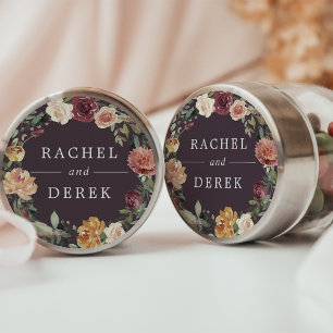 Adesivo Rustic Bloom   Floral Wreath Wedding