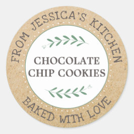 Adesivo Rustic Feed Com Bonito Presente De Baking