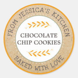 Adesivo Rustic Feed Com Bonito Presente De Baking