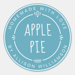 Adesivo Rustic Homemade Apple Pie Maui Blue