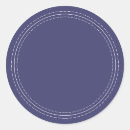 Adesivo Rustic Homemade Simple Marinho Blue Escreve Em