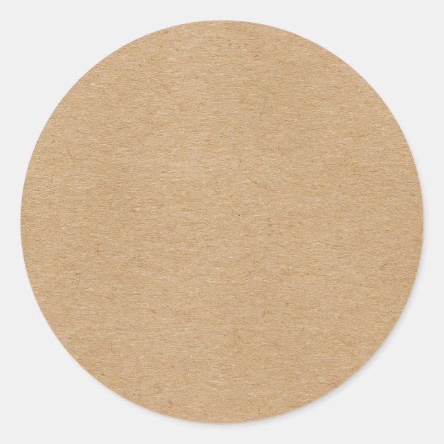 Adesivo Rustic Kraft Simples e Elegante Boho (Frente)