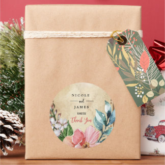 Adesivo Rustic Look Watercolor Floral