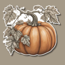 Rustic Pumpkin à prova de água