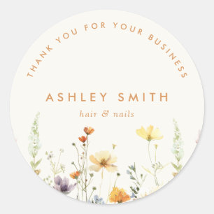 Adesivo Rustic Wildflower