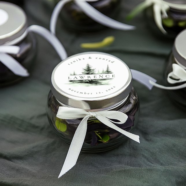 Adesivo Rustic Winter Forest Green ID1049 (Criador carregado)