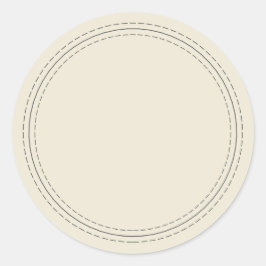 Adesivo Rústico Simples Caseiro Antigo Branco Escreva Em