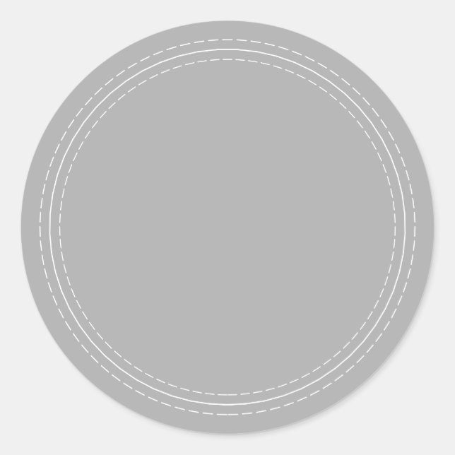 Adesivo Rústico Simples Cinza Escrever Em Casa (Frente)