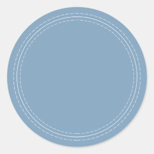 Adesivo Rústico Simples Crepúsculo Azul Escreva Em Casa
