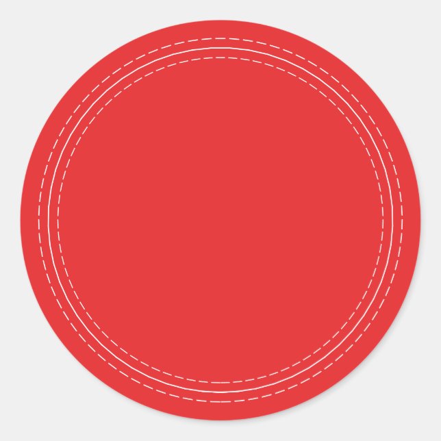 Adesivo Rústico Simples Escrito em Vermelho Brilhante Case (Frente)