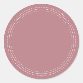 Adesivo Rústico Simples Rosa Poeirento Escrever Em Casa