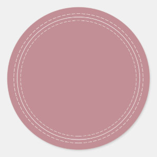 Adesivo Rústico Simples Rosa Poeirento Escrever Em Casa