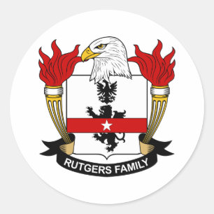 Adesivo Rutgers Family Crest
