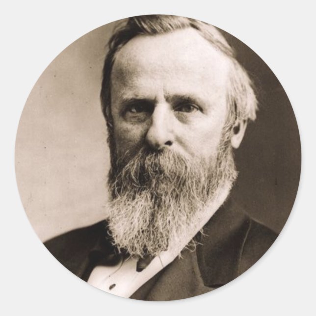 Adesivo Rutherford B. Hayes (Frente)