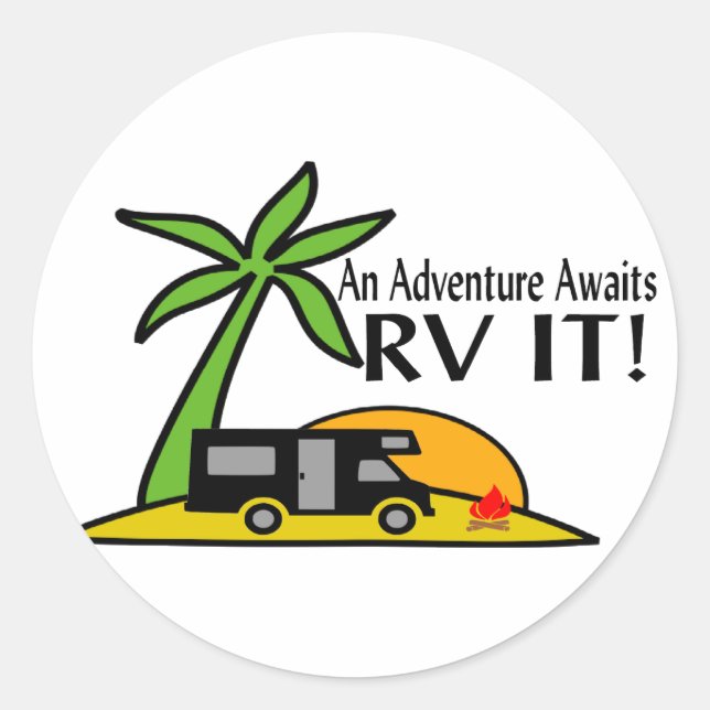 Adesivo RV Adventure (Frente)