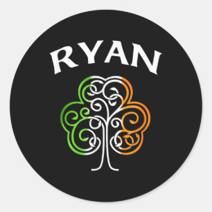 Adesivo Ryan Shirt Irish Shamrock Dia de São Patrício