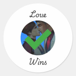 Adesivo S1 Jayvik Love Wins Sticker