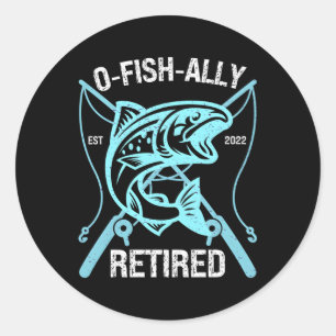 Adesivo S O-Fish-Ally Reformado 2022 Pesca Retiret