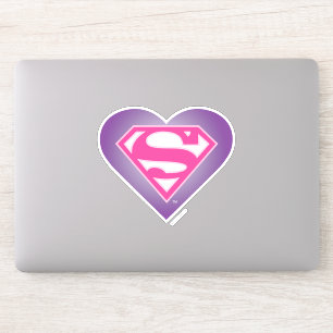 Adesivo S-Shield do Coração Roxo