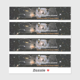 Adesivo SAAA logo stickers