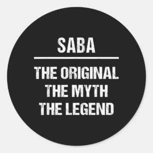 Adesivo Saba O Nome Original Mito Lenda Hebraico