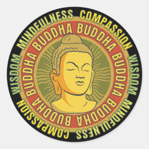 Adesivo Sabedoria de Buddha