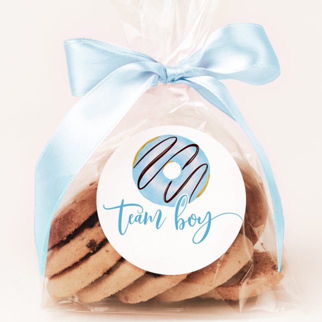 Adesivo Sabemos que o gênero revela o rapaz da equipe (Criador carregado)