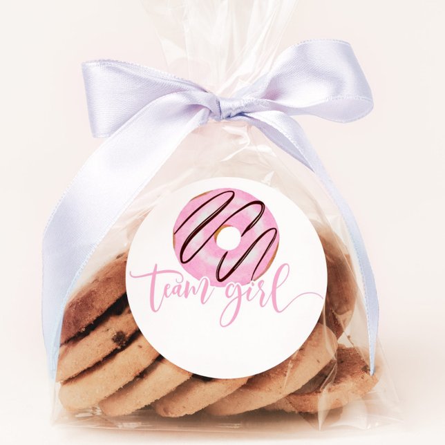 Adesivo Sabemos que o sexo rosa revela a garota do time (Criador carregado)