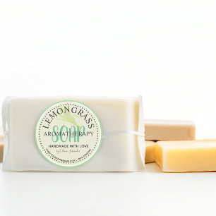 Adesivo Sabonete Aromaterapia Capim-Limão Site Personaliza