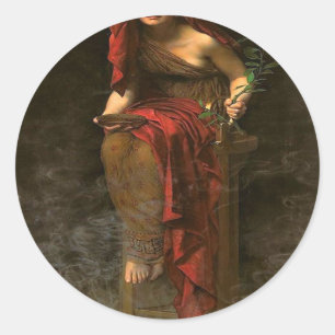 Adesivo Sacerdote De Delphi Pythia Em Alto Priestes
