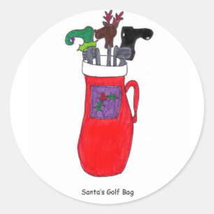 Adesivo Saco de Golfe dos Papais noeis