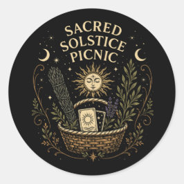 Adesivo Sacred Solstice Picnic Litha