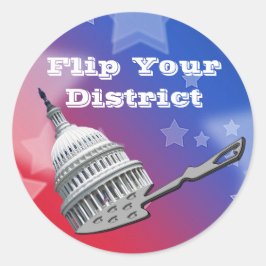 Adesivo Sacudir Do Voto Do Seu Distrito 2026