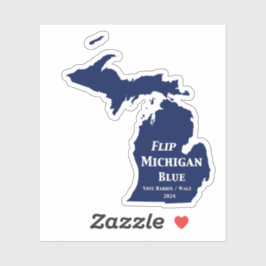 Adesivo Sacudir Michigan Blue em 2024