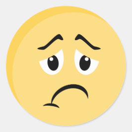 Adesivo Sad Emoji Sticker
