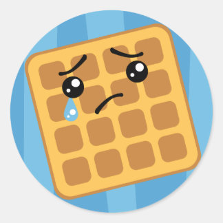 Adesivo Sad Waffle