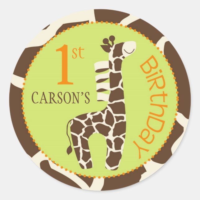 Adesivo Safari Boy OR Sticker GIR 1 (Frente)