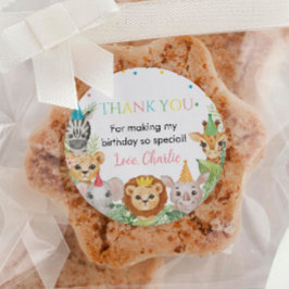 Adesivo Safari Wild One Birthday Sticker Labs