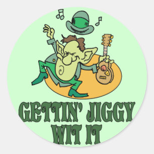 Adesivo Sagacidade de Getting Jiggy ele
